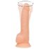 Naked Addiction Rotating 8 - Rotating Vibrator (20 cm) - Natural