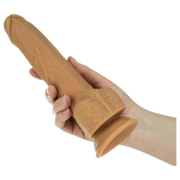 Naked Addiction Thrusting 9" Vibrator - Midnight (9")