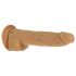 Naked Addiction Thrusting 9" Vibrator - Midnight (9")