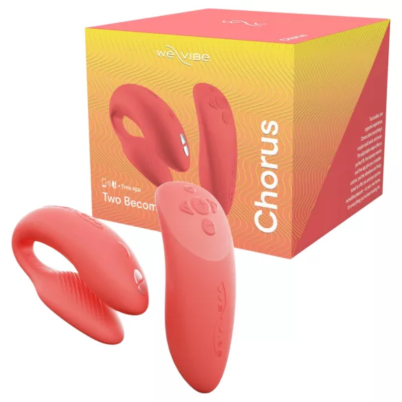 We-Vibe Chorus - App-controlled couple’s vibrator (orange)