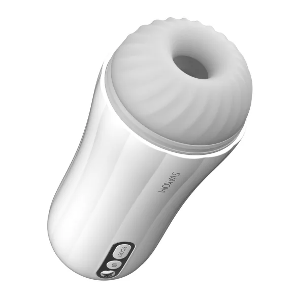 Svakom Robin - rechargeable masturbator (white)