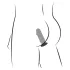 Anos Training Kit - Anal Plug Set (3-piece) - Black