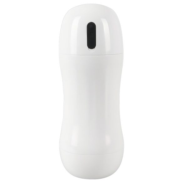 STROKER - Rechargeable, Suction-Vibrating Masturbator (White)