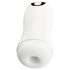 STROKER - Rechargeable, Suction-Vibrating Masturbator (White)