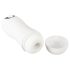 STROKER - Rechargeable, Suction-Vibrating Masturbator (White)