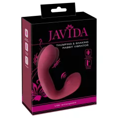 Javida Thumping - Pulsating G-Spot & Clitoral Vibrator (Red)