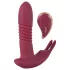 Javida RC - Wireless 3-Function Clitoral Vibrator (Red)