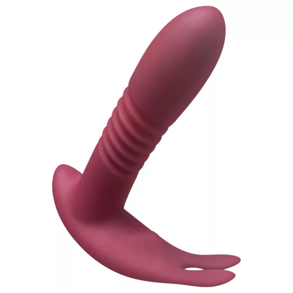 Javida RC - Wireless 3-Function Clitoral Vibrator (Red)