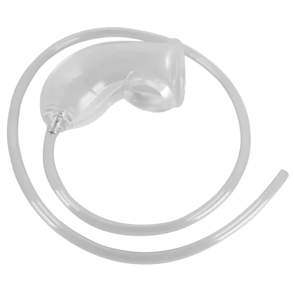 You2Toys Piss Play Sleeve - Penis Sleeve with Outlet Tube (Transparent)