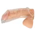 You2Toys Piss Play Sleeve - Penis Sleeve with Outlet Tube (Transparent)
