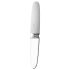 Liaison Straight - Rechargeable LED Vibrator (Clear White)