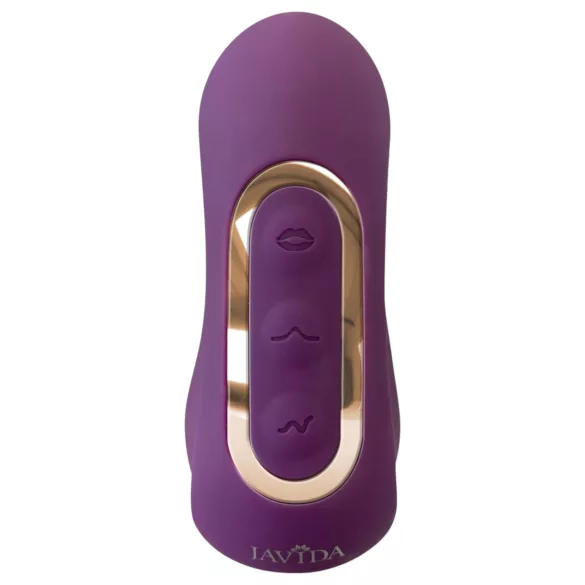 Javida - 4-in-1 clitoral vibrator (purple)