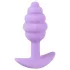 Cuties Mini Butt Plug - silicone anal plug (purple, 2.8 cm)