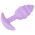 Cuties Mini Butt Plug - silicone anal plug (purple, 2.8 cm)