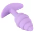 Cuties Mini Butt Plug - silicone anal plug (purple, 2.8 cm)