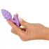 Cuties Mini Butt Plug - silicone anal plug (purple, 2.8 cm)