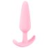 Cuties Mini Silicone Butt Plug - Pink (2.1cm)