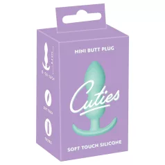 Cuties Mini Butt Plug - Silicone Anal Plug - Mint (2.3cm)