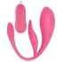 SMILE - wearable rechargeable vibrating love egg with remote control (pink)