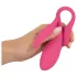 SMILE - wearable rechargeable vibrating love egg with remote control (pink)