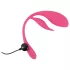 SMILE - wearable rechargeable vibrating love egg with remote control (pink)