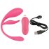 SMILE - Rechargeable Pink Vibrating Egg with Radio Control