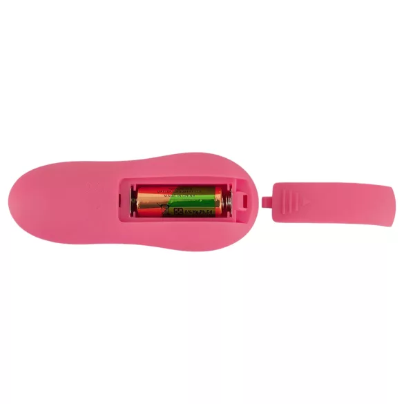 SMILE - wearable rechargeable vibrating love egg with remote control (pink)