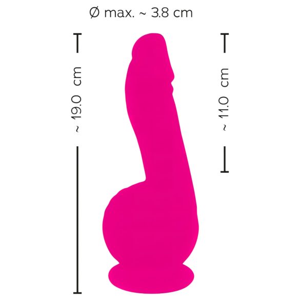 SMILE Powerful - Rechargeable Dual-Motor Suction Cup Vibrator (Pink)