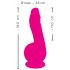 SMILE Powerful - Rechargeable Dual-Motor Suction Cup Vibrator (Pink)