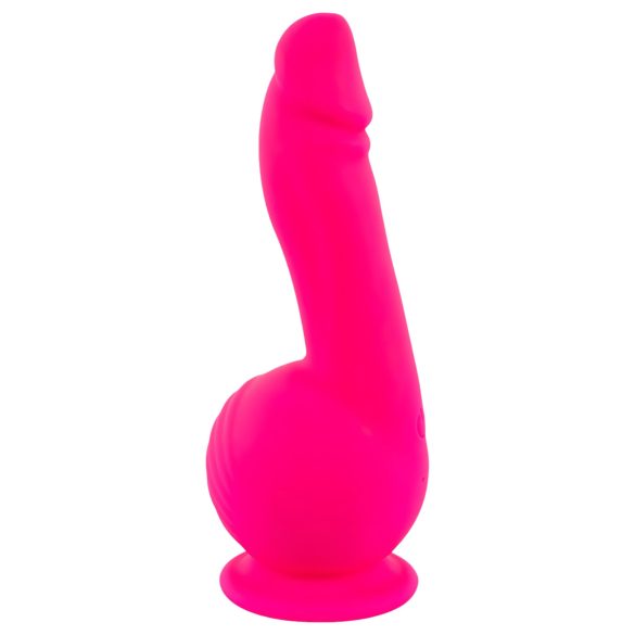 SMILE Powerful - Rechargeable Dual-Motor Suction Cup Vibrator (Pink)