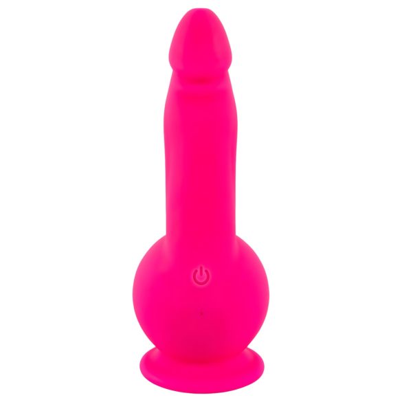 SMILE Powerful - Rechargeable Dual-Motor Suction Cup Vibrator (Pink)