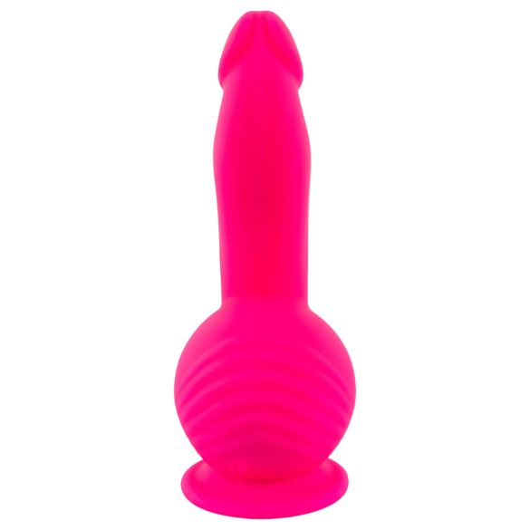 SMILE Powerful - Rechargeable Dual-Motor Suction Cup Vibrator (Pink)