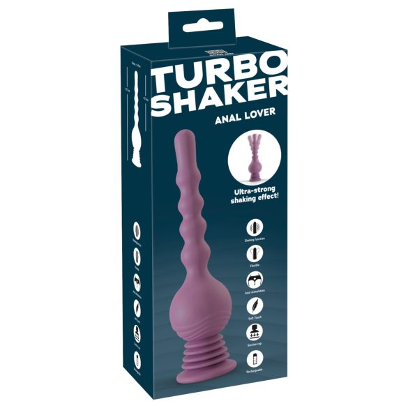 You2Toys Turbo Shaker - Purple Anal Vibrator