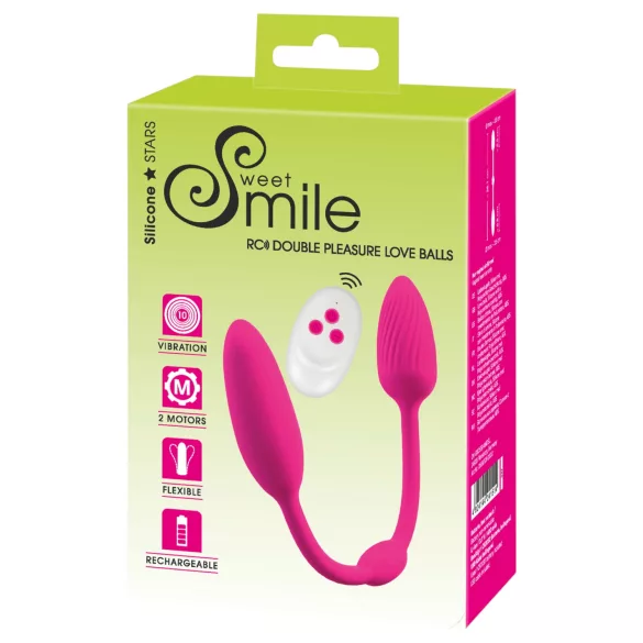 Sweet Smile - RC Double Kegel Balls (pink)