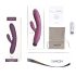 Svakom Avery - Rechargeable Thrusting Vibrator with Clitoral Arm (Purple)