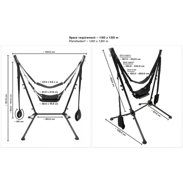 You2Toys - Black Sex Swing & Stand