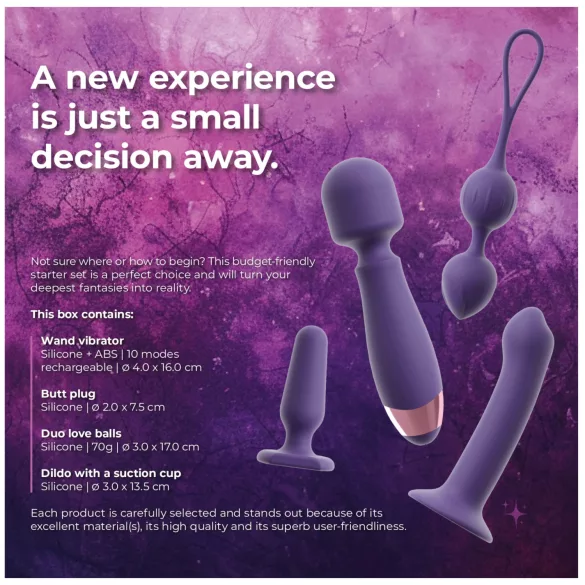 Magic Shiver Women's Sensation - 4-Piece Set