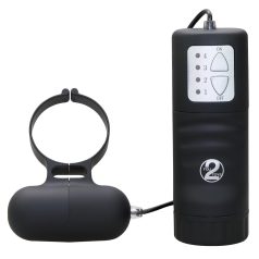 Black Vibrating Pleasure Ring