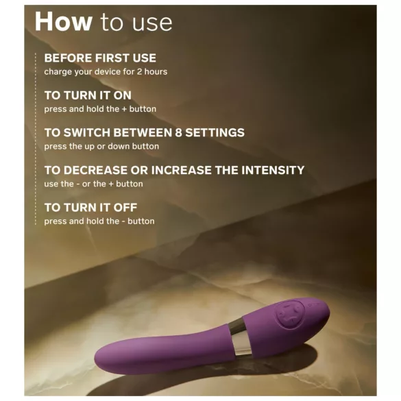 LELO Elise 2 - Deluxe Vibrator (Purple)