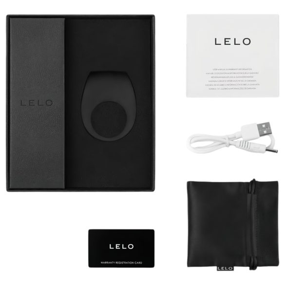 LELO Tor 2 - Rechargeable Vibrating Ring (Black)