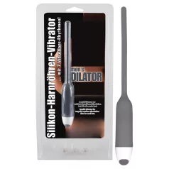 You2Toys - Silicone Vibrating Dilator (Gray, 6mm)