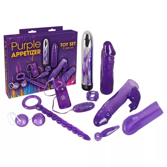 You2Toys - Purple Delight - 9-Piece Vibrator Set