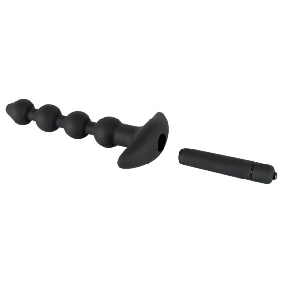 Black Velvet 4-Piece Anal Vibrator Set