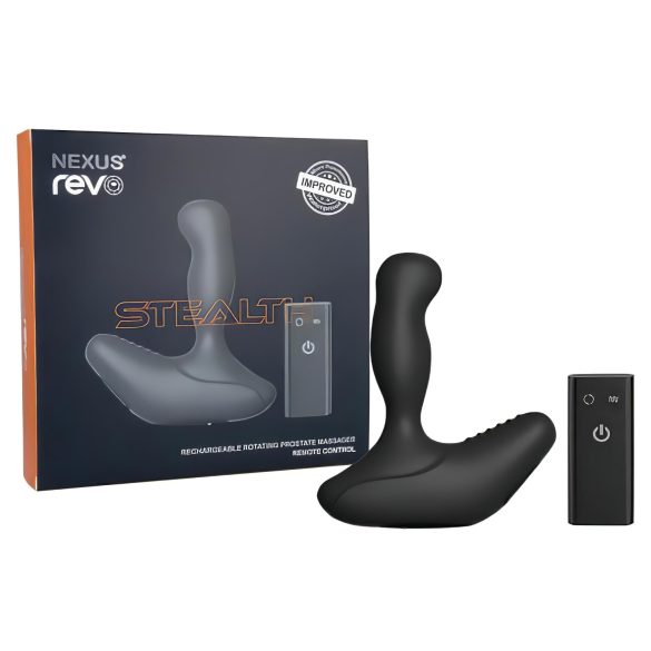 Nexus Revo Stealth - Remote-Controlled Rotating Prostate Massager