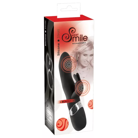 SMILE Blacky - USB Dual Motor Vibrator (Black)