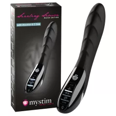Mystim Sizzling Simon - Electro-Stimulating Vibrator (Black)