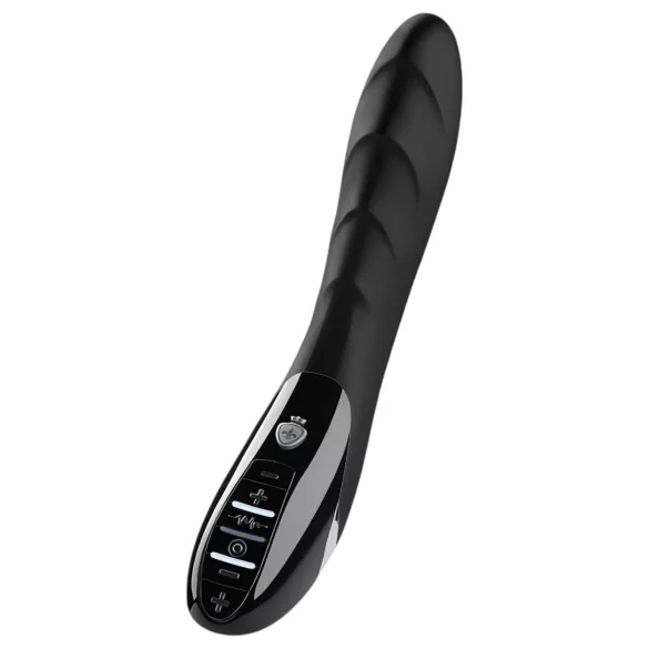 Mystim Sizzling Simon - Electro-Stimulating Vibrator (Black)