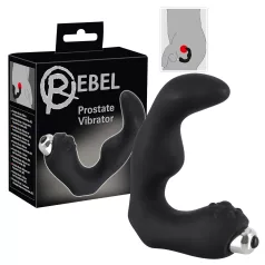 Rebel - Curved Prostate Vibrator (Black)