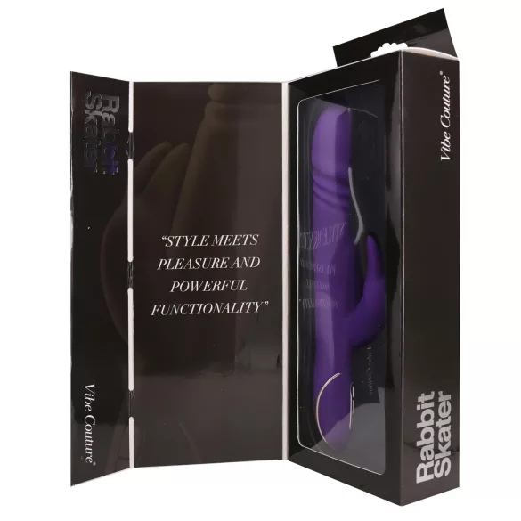Vibe Couture Rabbit Skater - Bunny thrusting vibrator (purple)