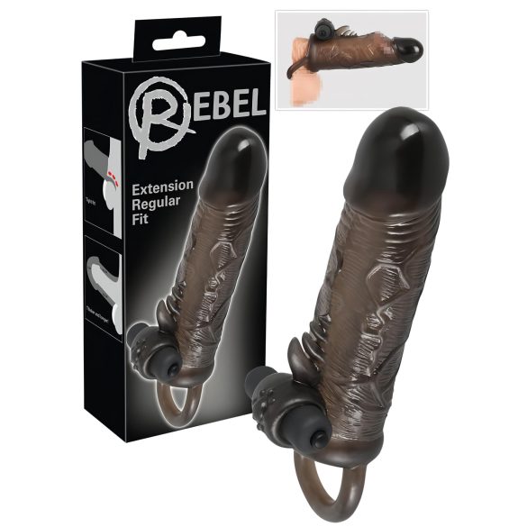 Rebel Regular - Vibrating Sleeve (19cm)